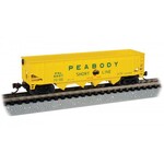 Bachmann 73354 N 40 Quad Hopper Peabody Coal Co 6687