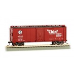 Bachmann 16507 HO 40 Santa Fe Map Box Car Chief 145263