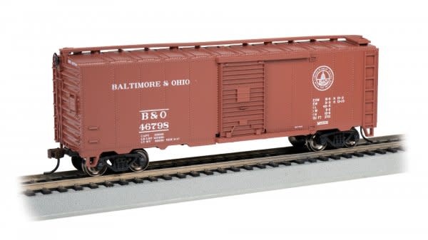 15013 HO 40' Steam Era Box Car B&O #46798