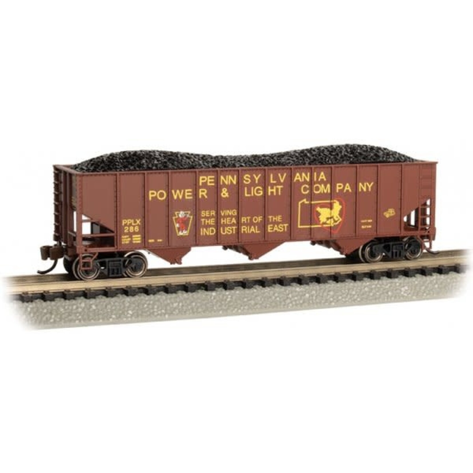 Bachmann 18755 N 3 Bay 100 Ton Hopper Pennsylvania Power
