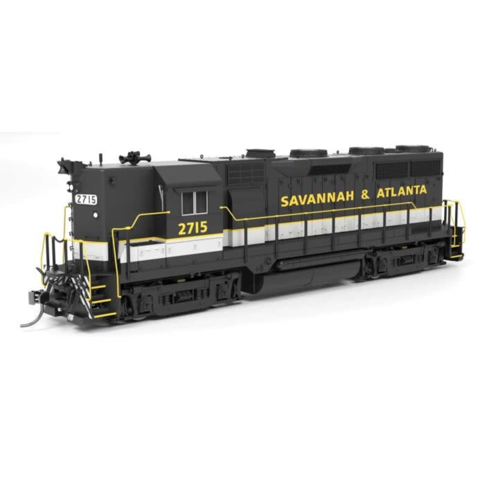 Broadway Limited 10017 HO EMD GP35 Savannah and Atlanta #2715 As Appears Today Paragon 4