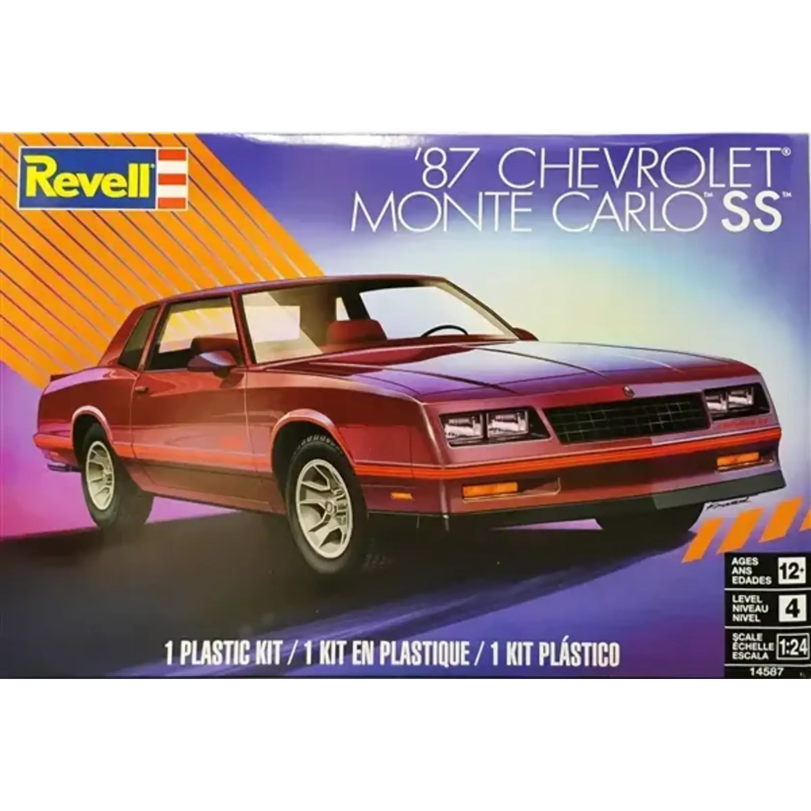 Revell 14587 1:24 1987 Chevrolet Monte Carlo SS Skill 4