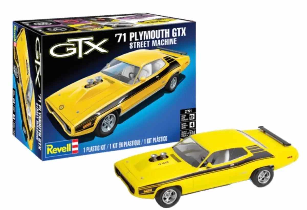 14588 1:24 1971 Plymouth GTX Street Machine Skill 4