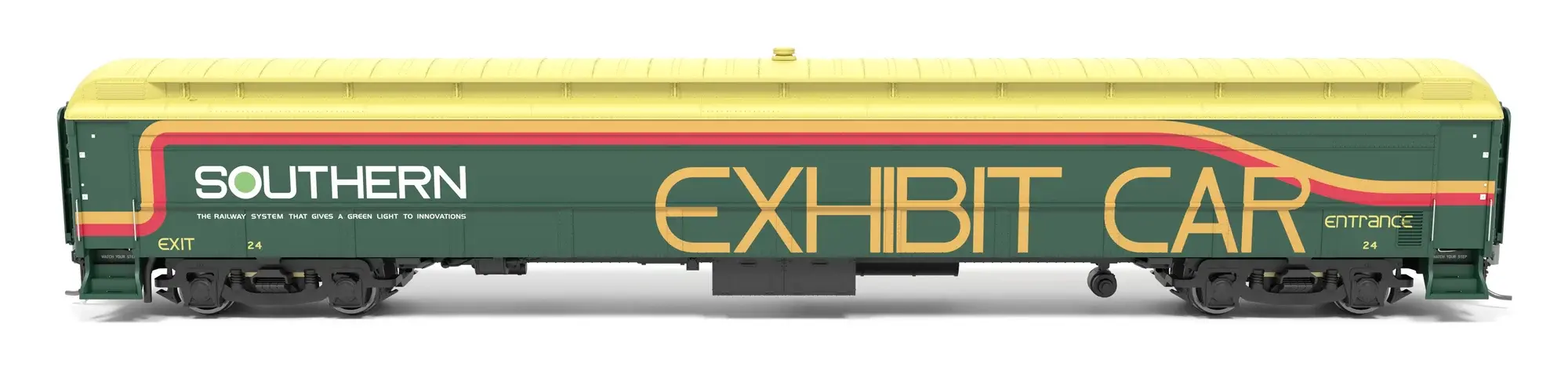 9939 HO Railroad Exhibit Car SOU #24