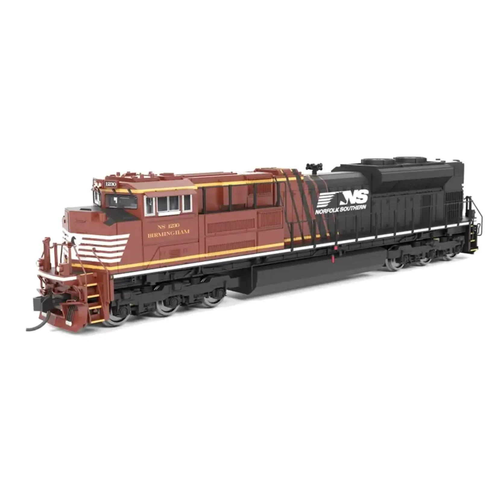 Broadway Limited 9986 N EMD SD70ACe NS #1230 "Birmingham" Office Car Special Sound/DC/DCC