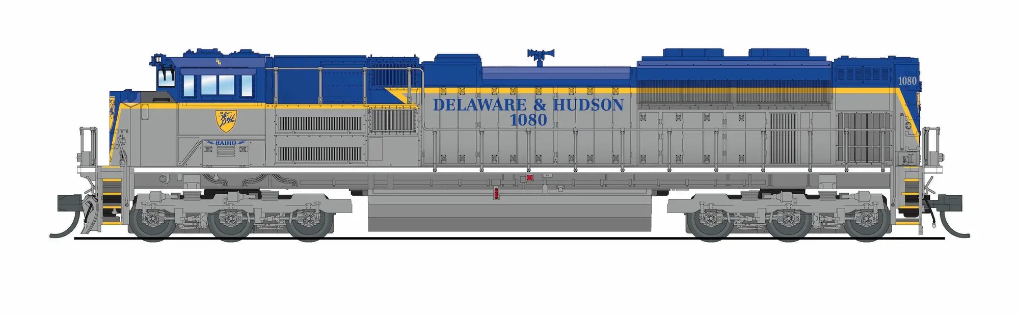 9975 N EMD SD70ACe NS #1080 D&H Heritage No Sound / DCC-Ready