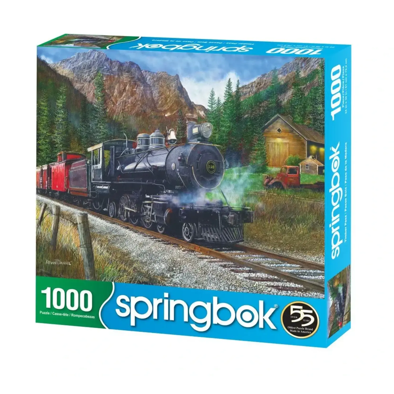 Springbok 3310906 Timber Pass 1000 Piece Jigsaw Puzzle