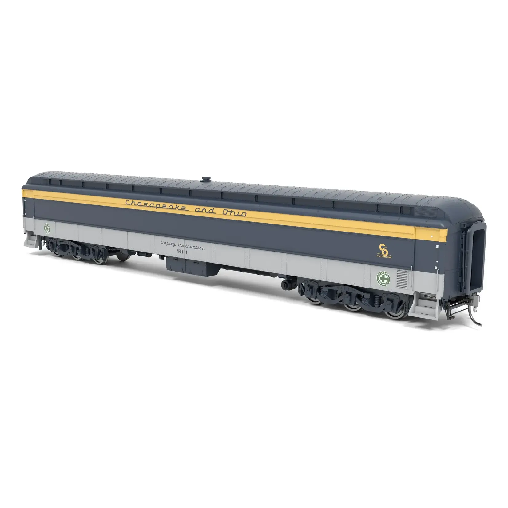 Broadway Limited 9930 HO Railroad Instruction Car C&O
