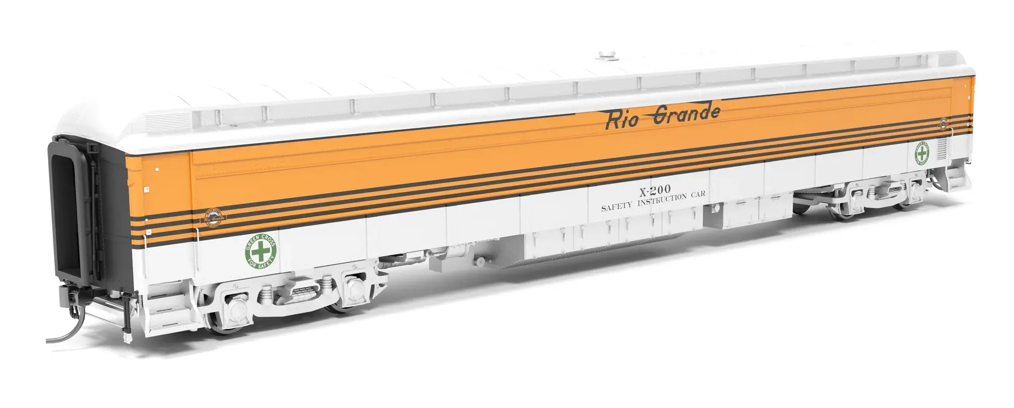 9932 HO Railroad Instruction Car DRGW
