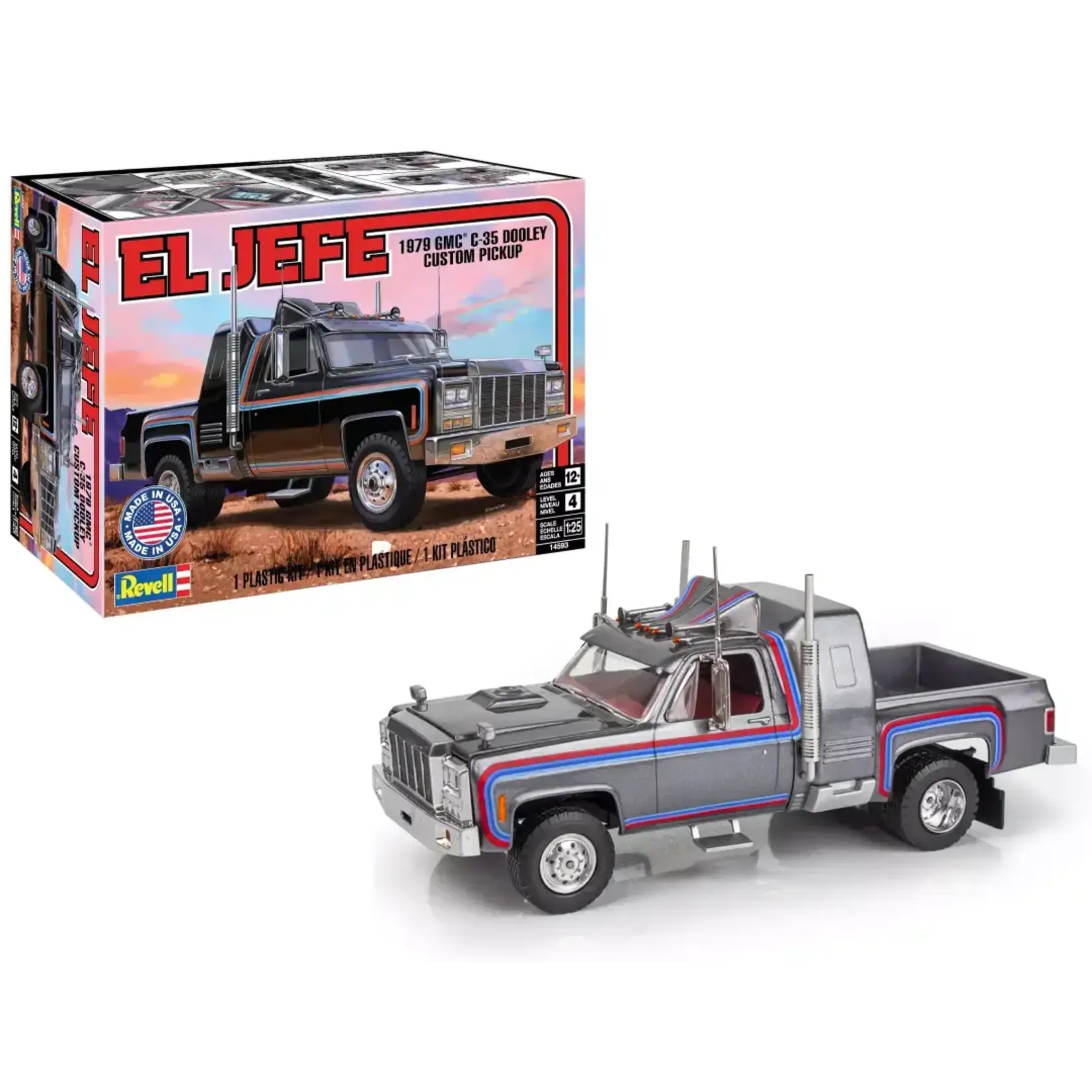 Revell 14593 1/25 El Jefe 1979 GMC C-35 Dooley