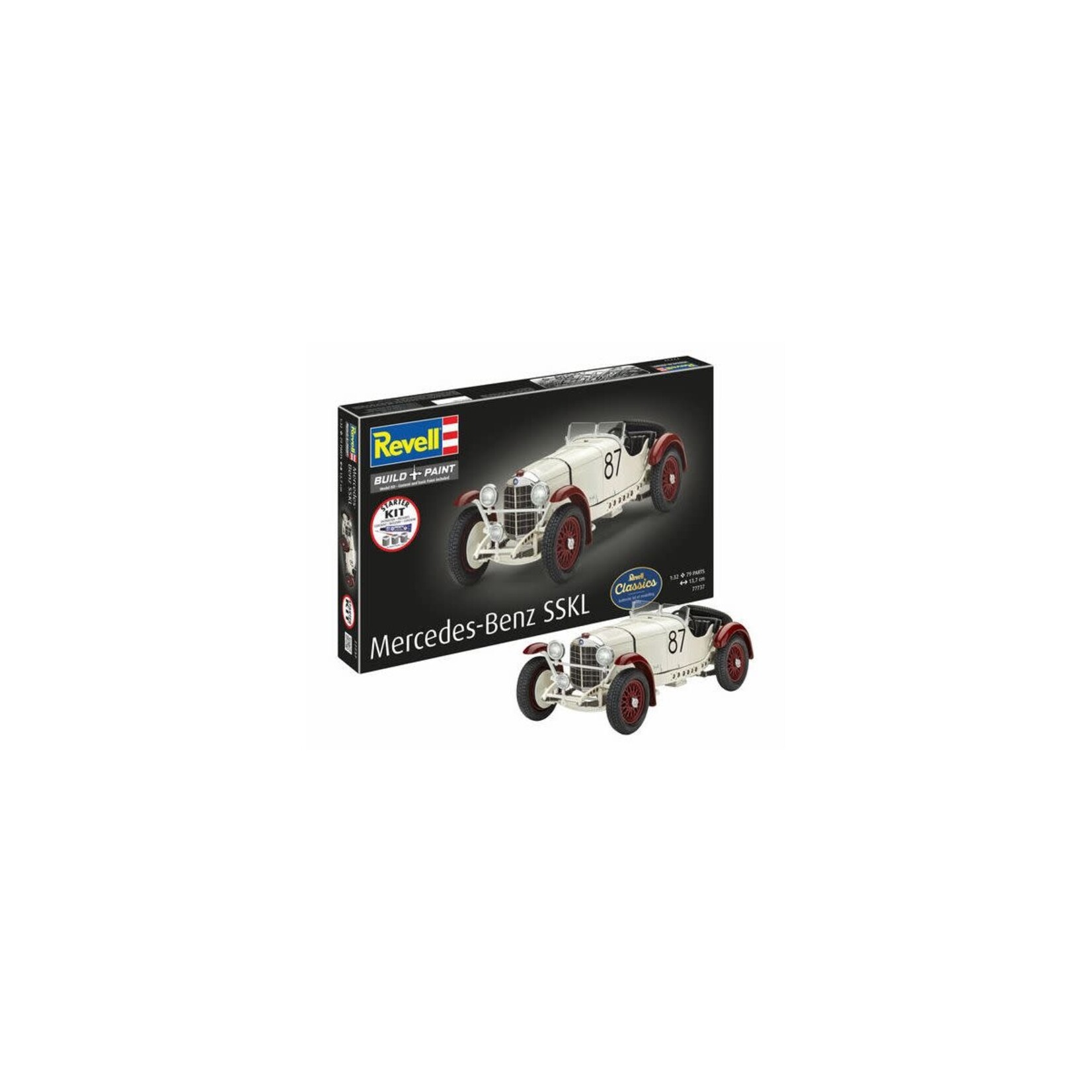 Revell 77737 1/32 Starter Kit Mercedes Benz SSKL