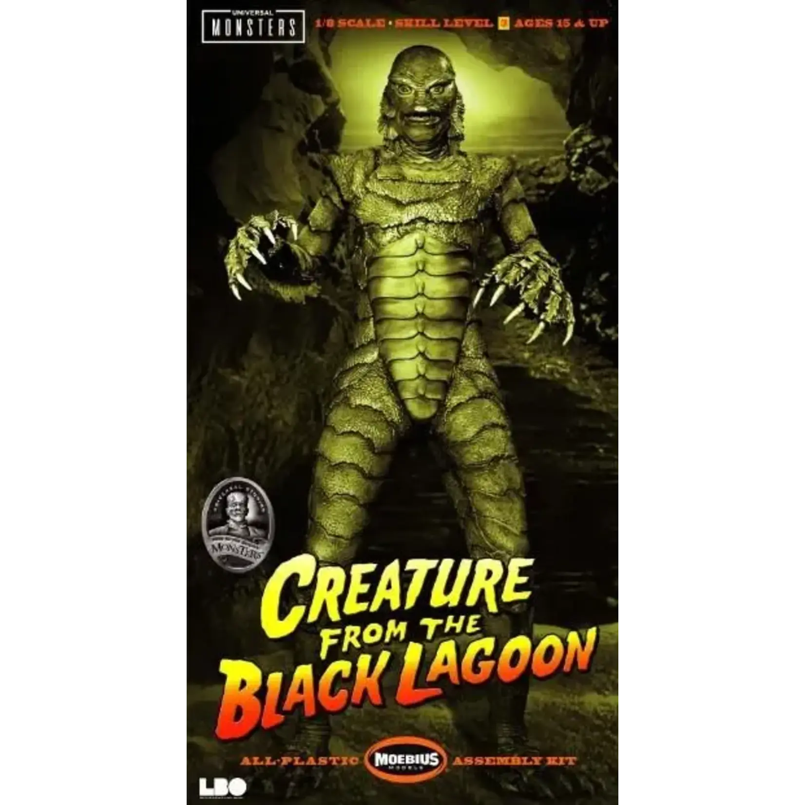 Moebius 980 1/8 Creature From The Black Lagoon Model Kit