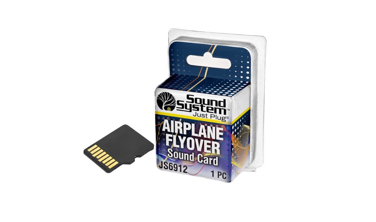 6912 Sound Card - Airplane Flyover - Just Plug Sound System