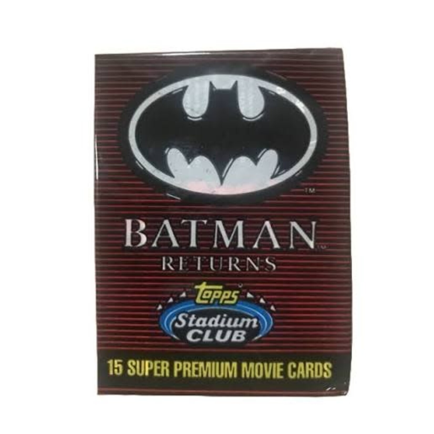 1991 Topps Stadium Club Batman Returns pack of 15 Cards