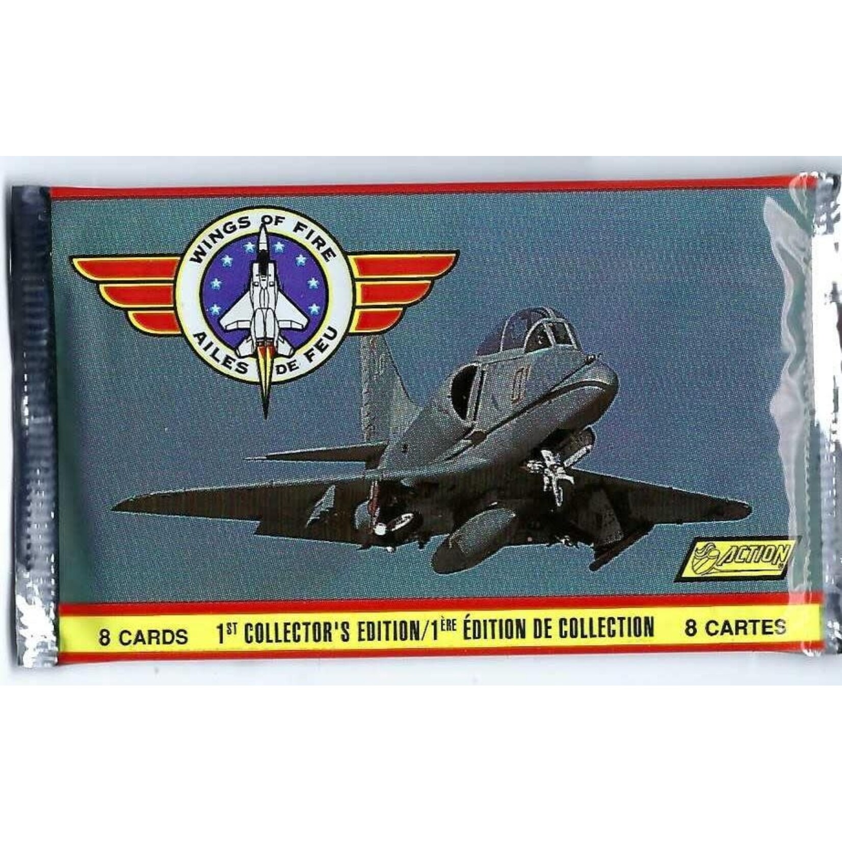 1992 Wings Of Fire Military Trading Cards Pack of 9 Cards