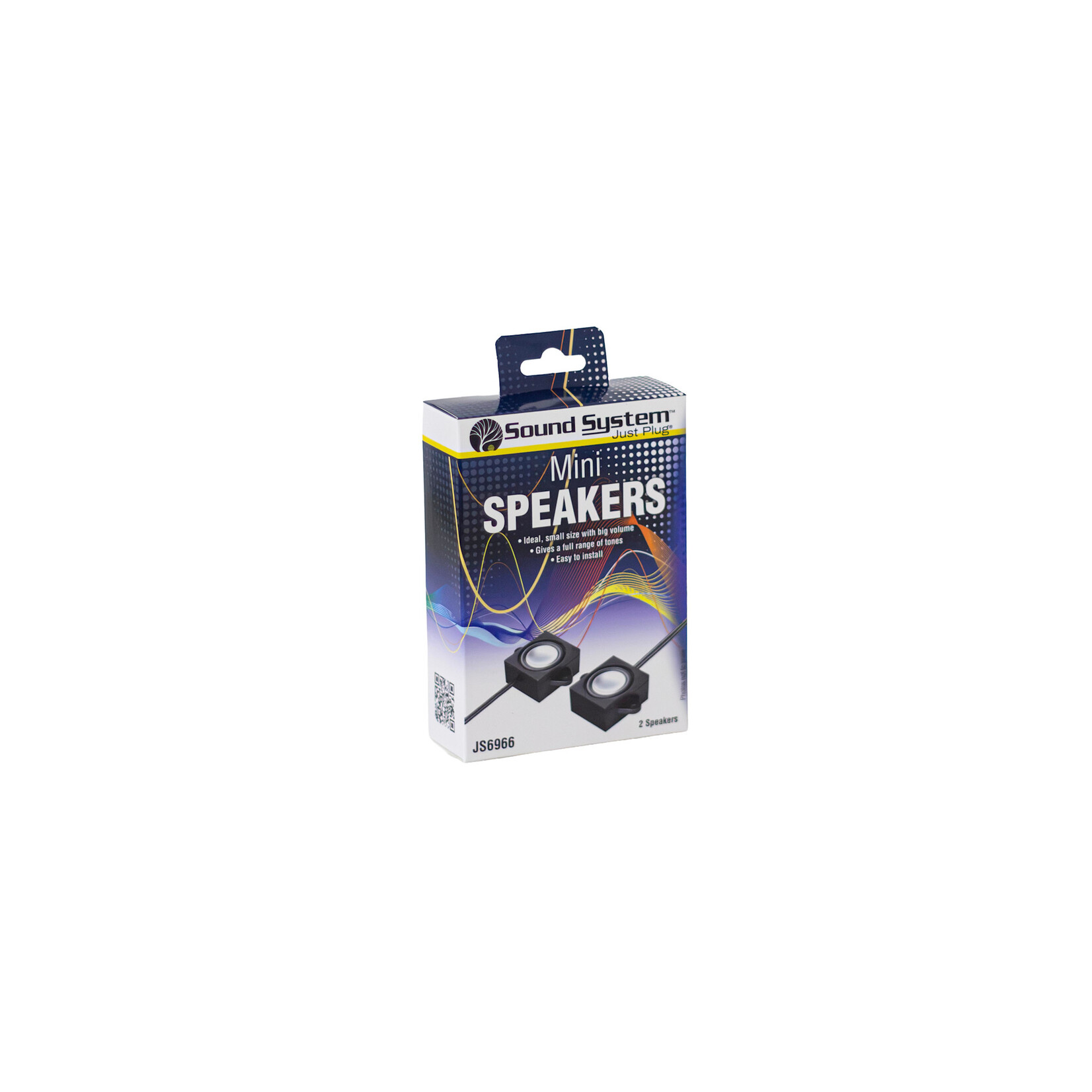 Woodland Scenics 6966 Mini Speakers (1 1/4") - Just Plug Sound System