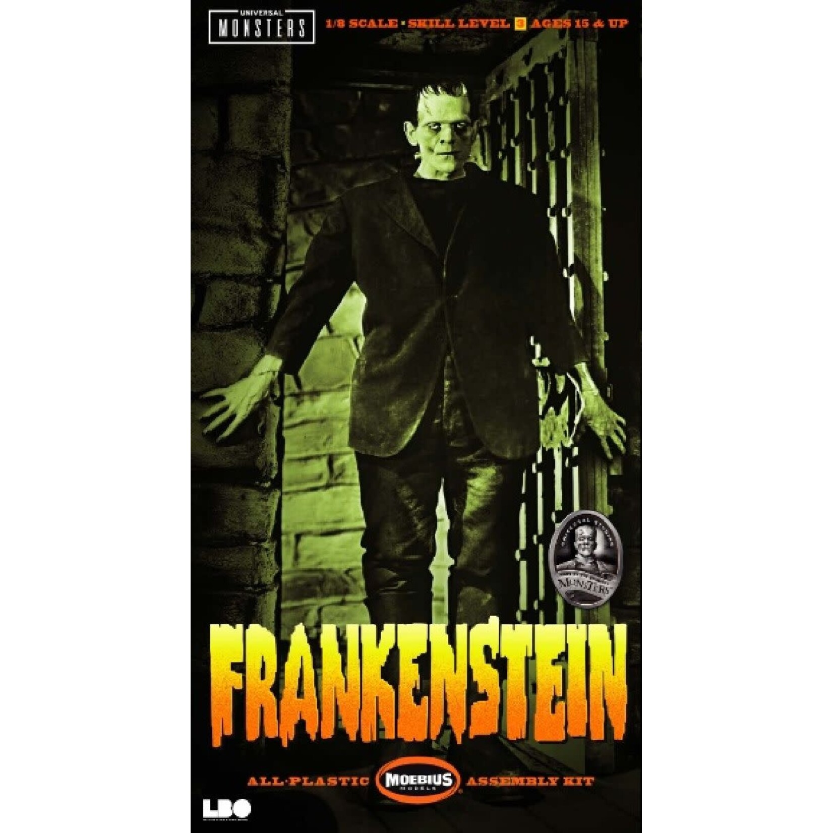 Moebius 981 1/8 Frankenstein Model Kit
