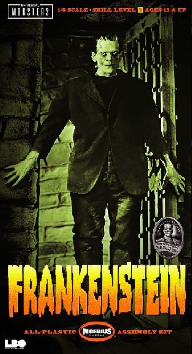 981 1/8 Frankenstein Model Kit