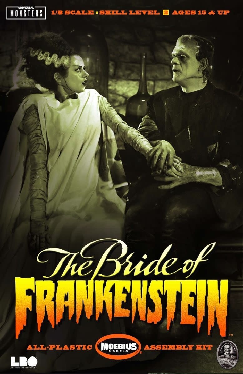 983 1/8 The Bride of Frankenstein Model Kit