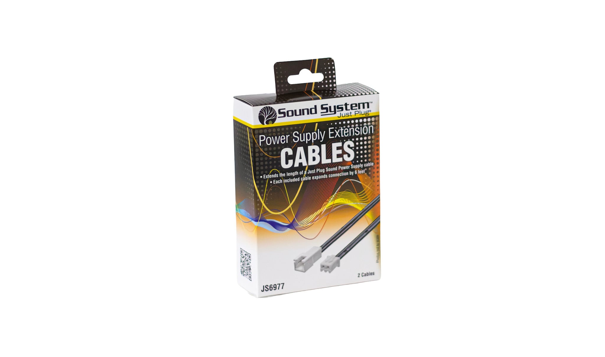 6977 Power Supply Extension Cables - Just Plug Sound System