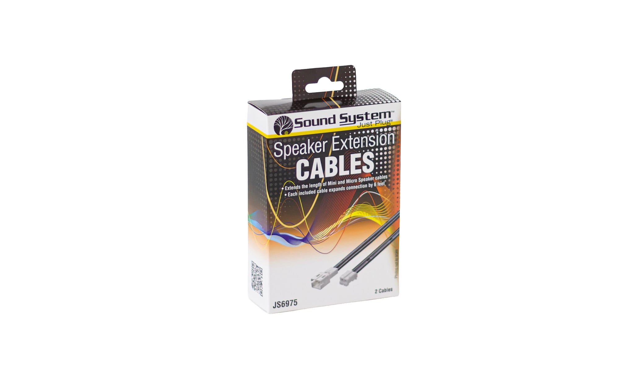 6975 Speaker Extension Cables - Just Plug Sound System