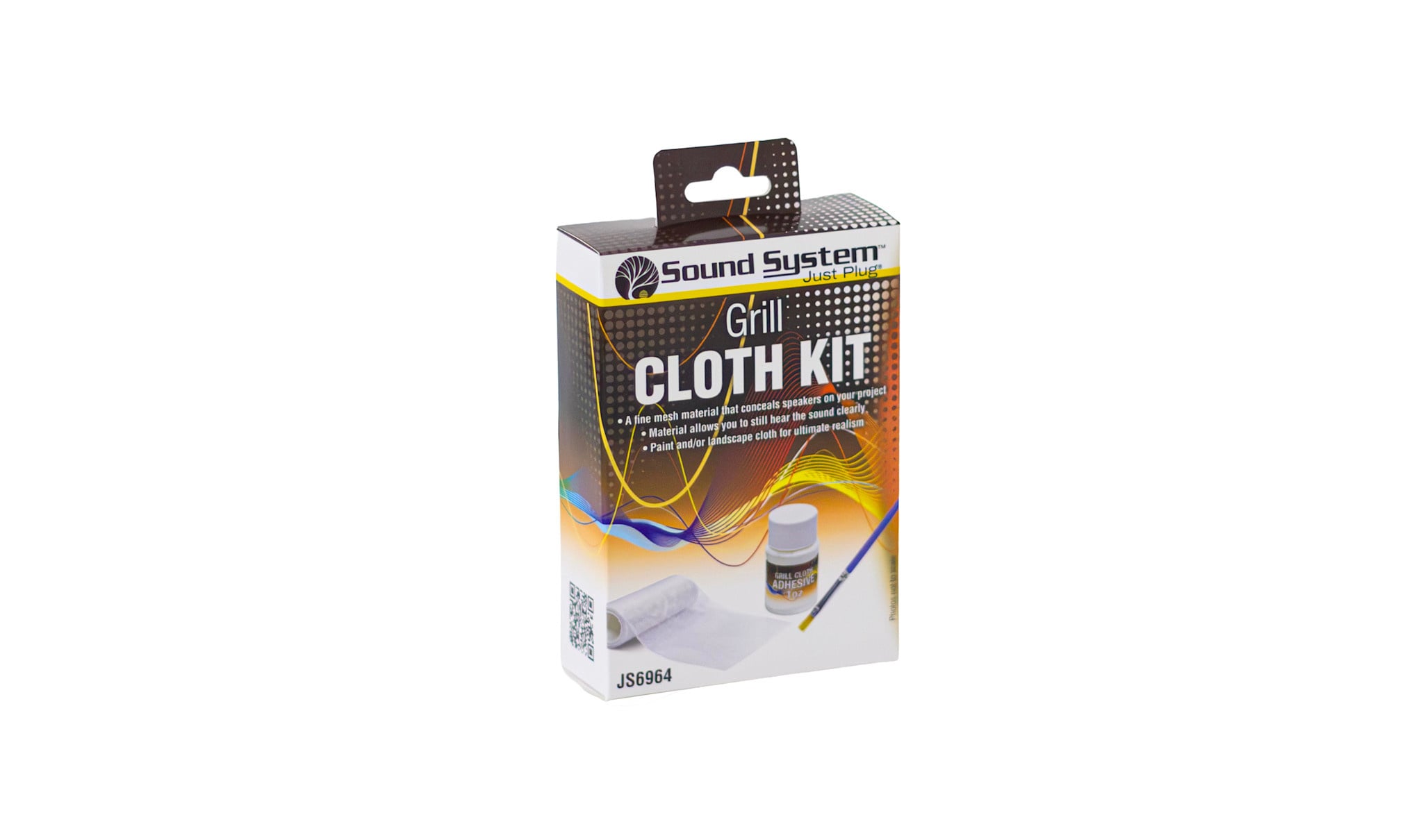 6964 Grill Cloth Kit - Just Plug Sound System