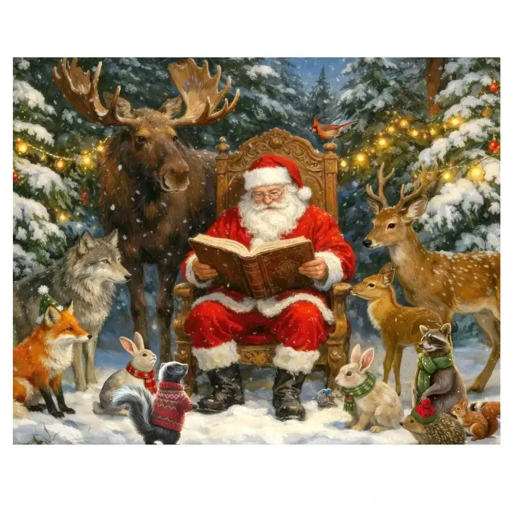 Springbok 3401857 Story Time with Santa 500 Piece Puzzle
