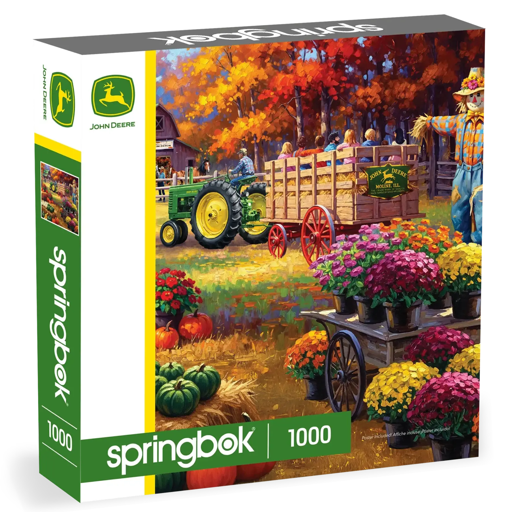 Springbok 3311380 John Deere Pumpkin Patch 1000 Piece Puzzle