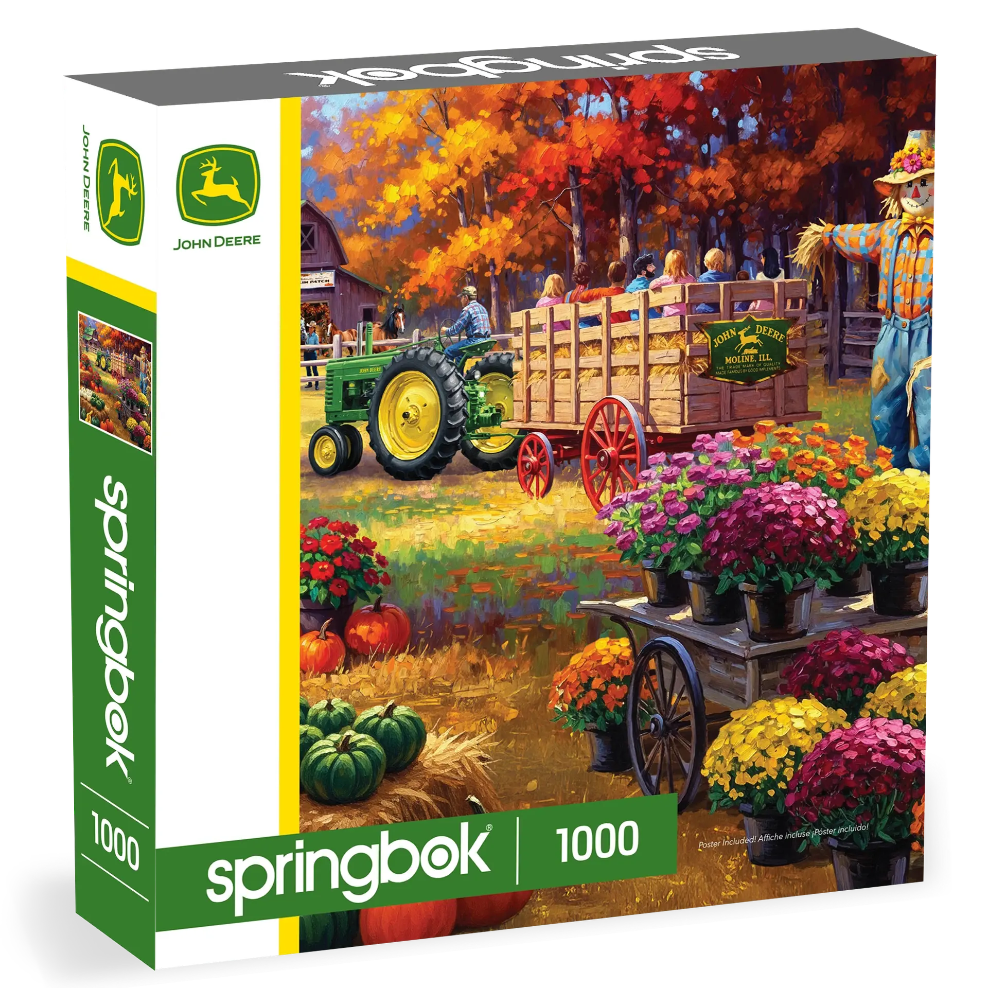 3311380 John Deere Pumpkin Patch 1000 Piece Puzzle