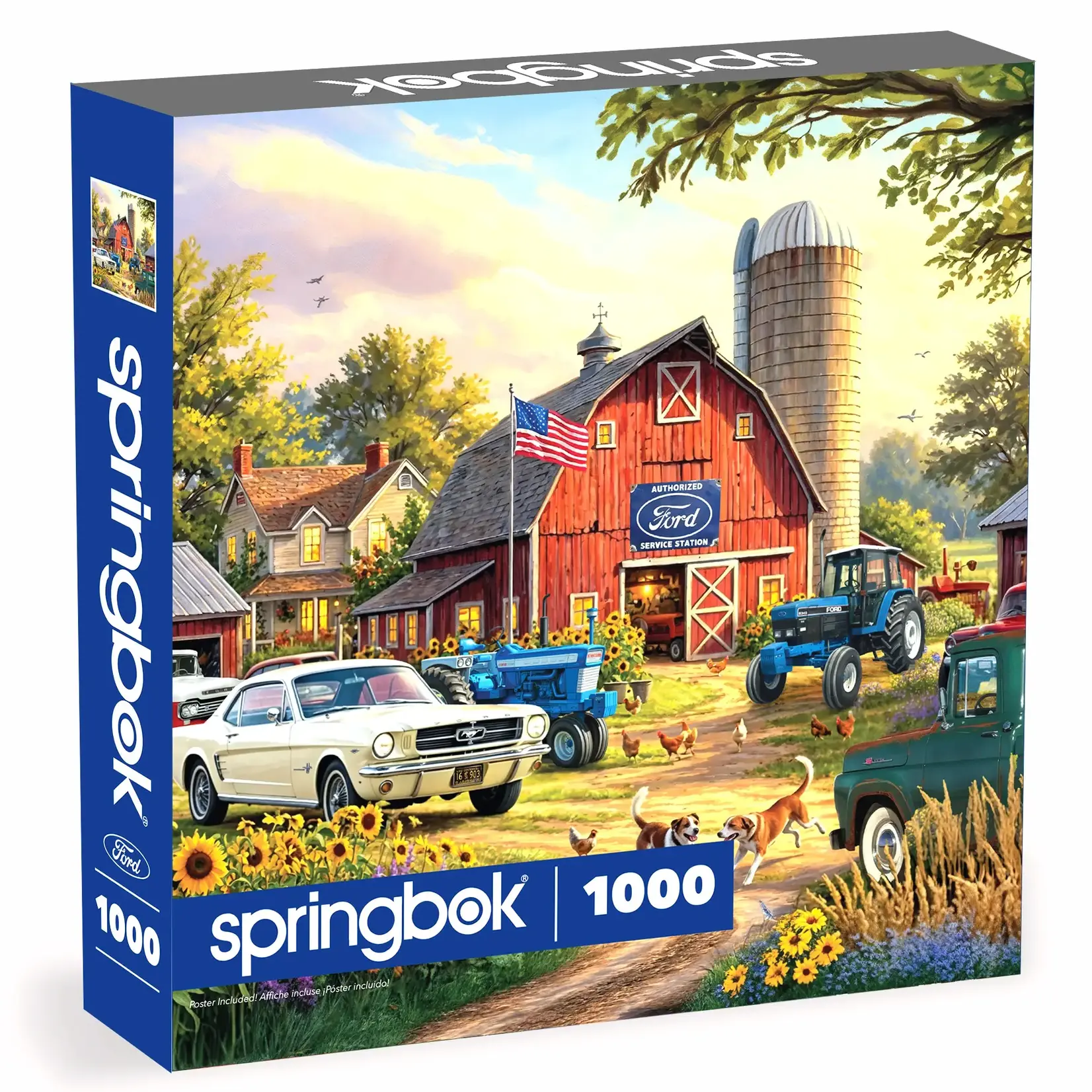 Springbok 3311377 Ford Barnyard 1000 Piece Puzzle