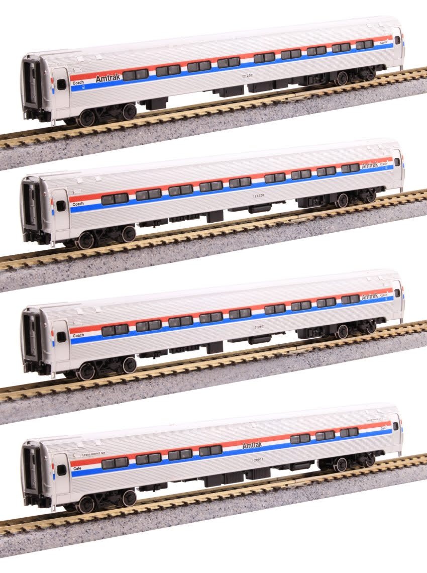 1068020 N Amfleet 1 4-Car Bookcase Set Ph. 3