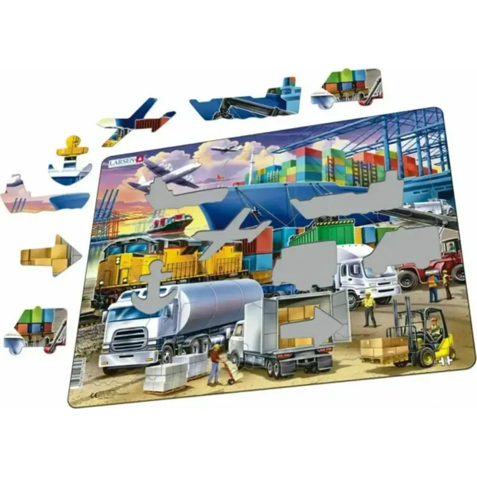 Springbok 4107881 Transport 37 Piece Educational Puzzle