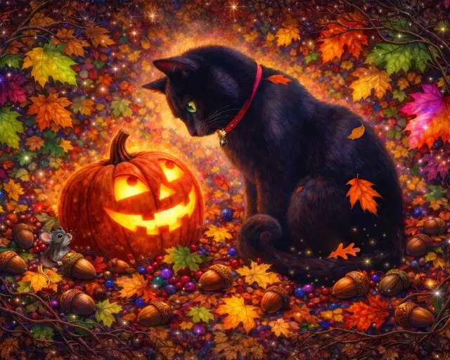 3301841 Enchanted Pumpkin 500 Piece Puzzle