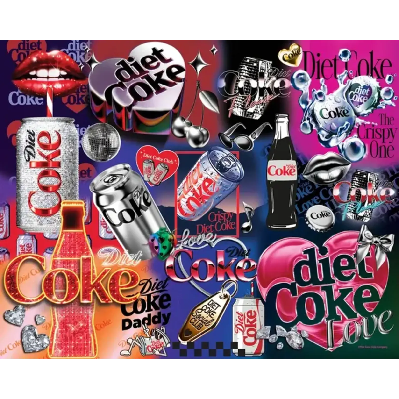 Springbok 3311351 Diet Coke Bling 1000 Piece Puzzle