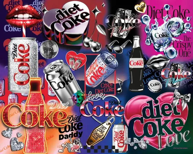 3311351 Diet Coke Bling 1000 Piece Puzzle