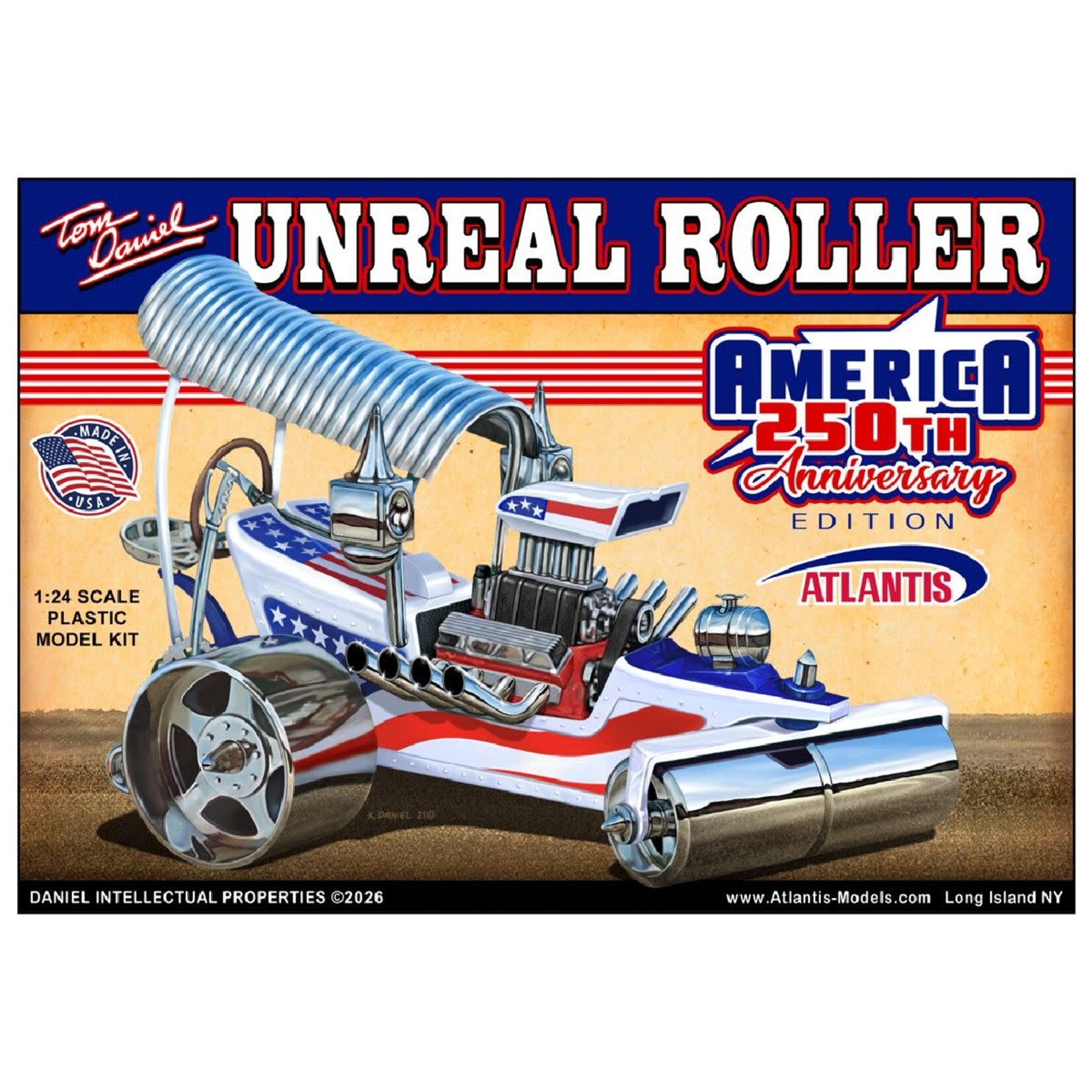 Atlantis 5699 Tom Daniel Unreal Roller America 250th Anniversary Edition