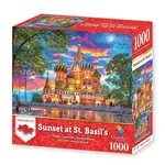Springbok 7011032 Sunset at St Basil's 1000 Piece Puzzle