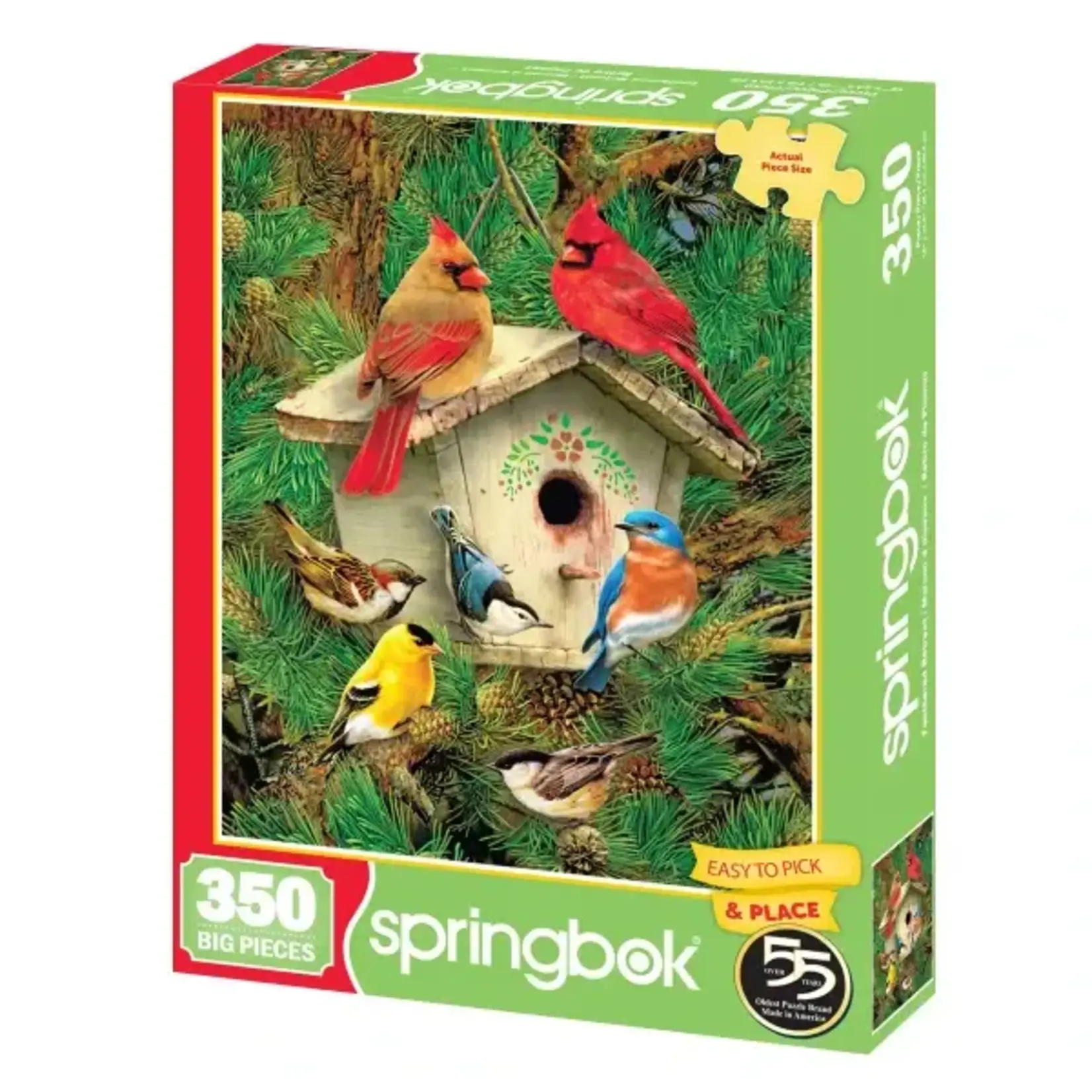 Springbok 3350043 Feathered Retreat 350 Piece Puzzle