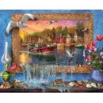 Springbok 7011026 Seaside Harbor 1000 Piece Puzzle