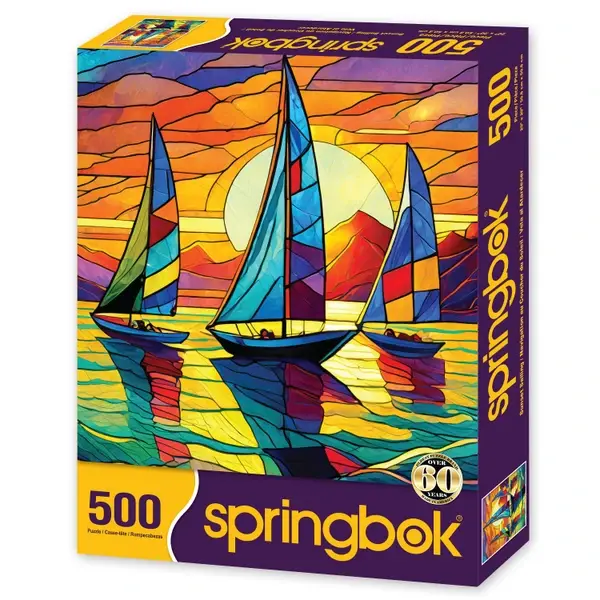 3302550 Sunset Sailing 500 Piece Puzzle