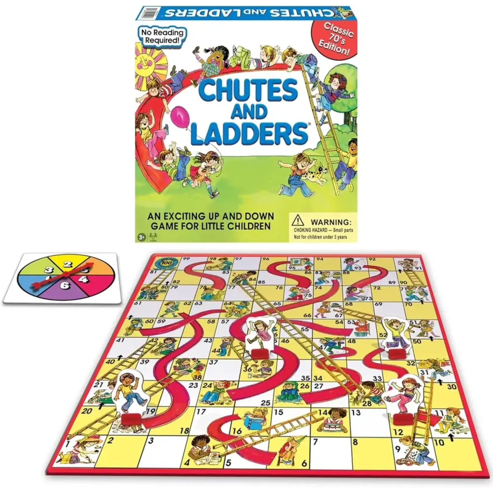 Continuum Games 1195 Classic Chutes and Ladders Game