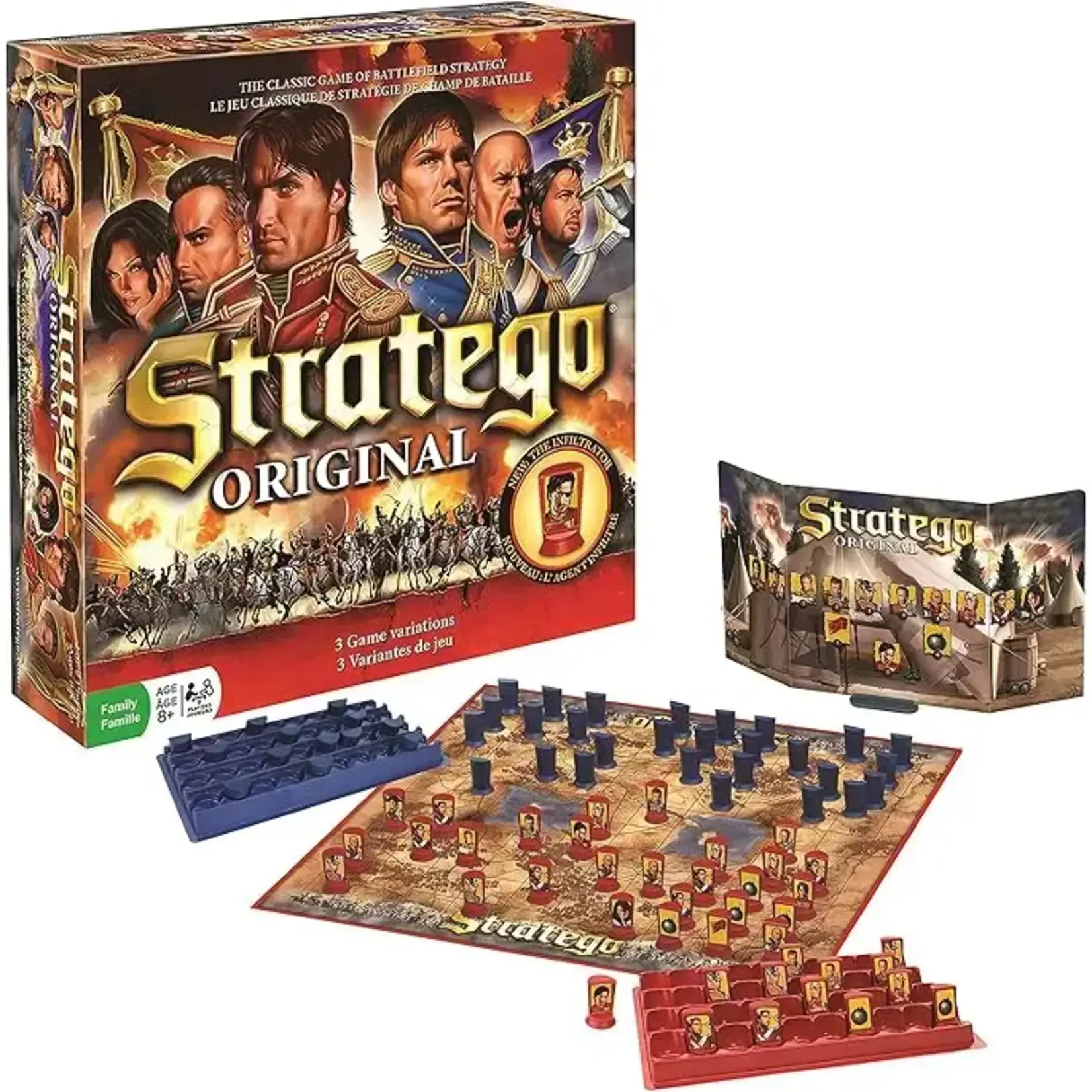 Continuum Games 19852 Stratego Original Classic Stretegy Game