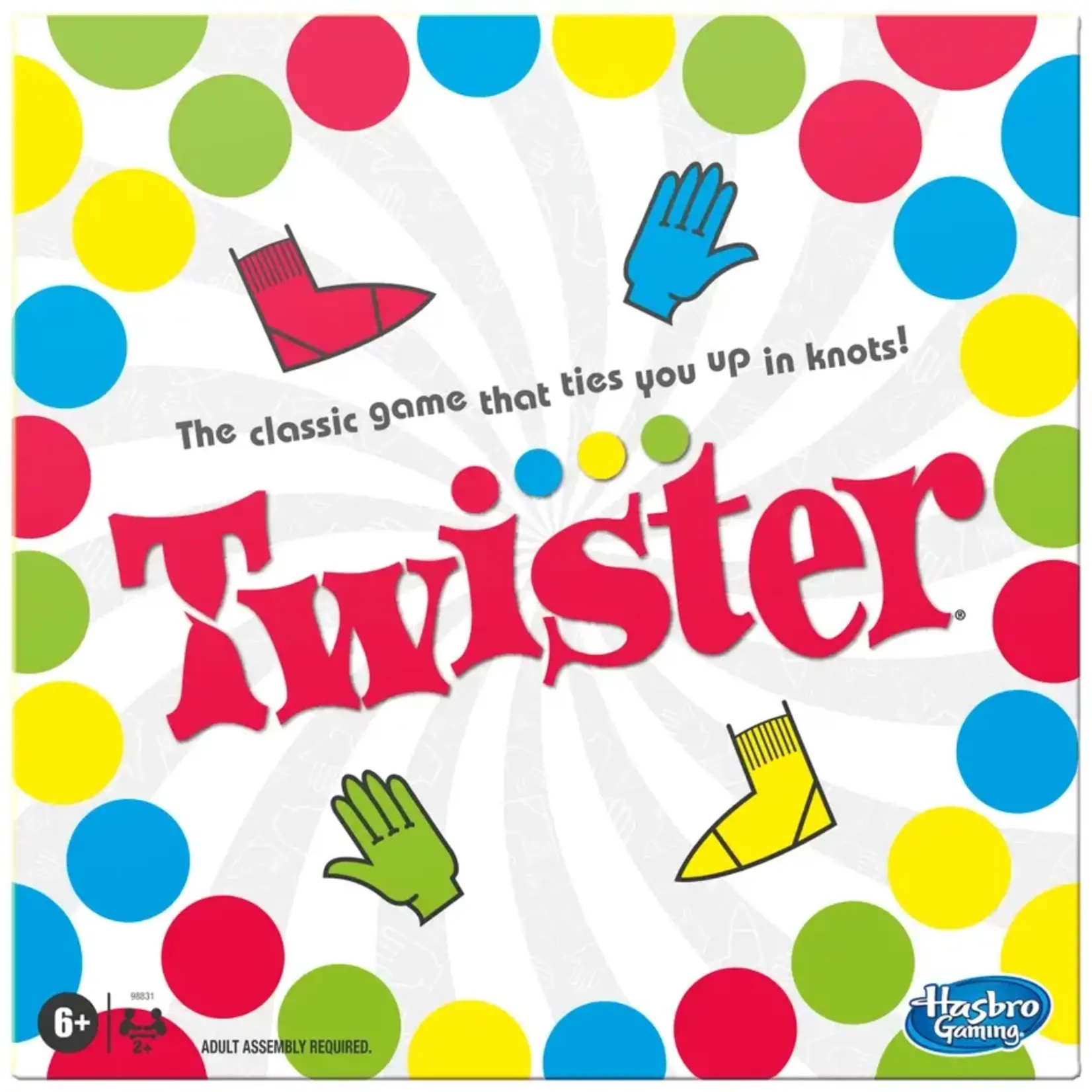 Continuum Games 98831 Twister Classic Party Game