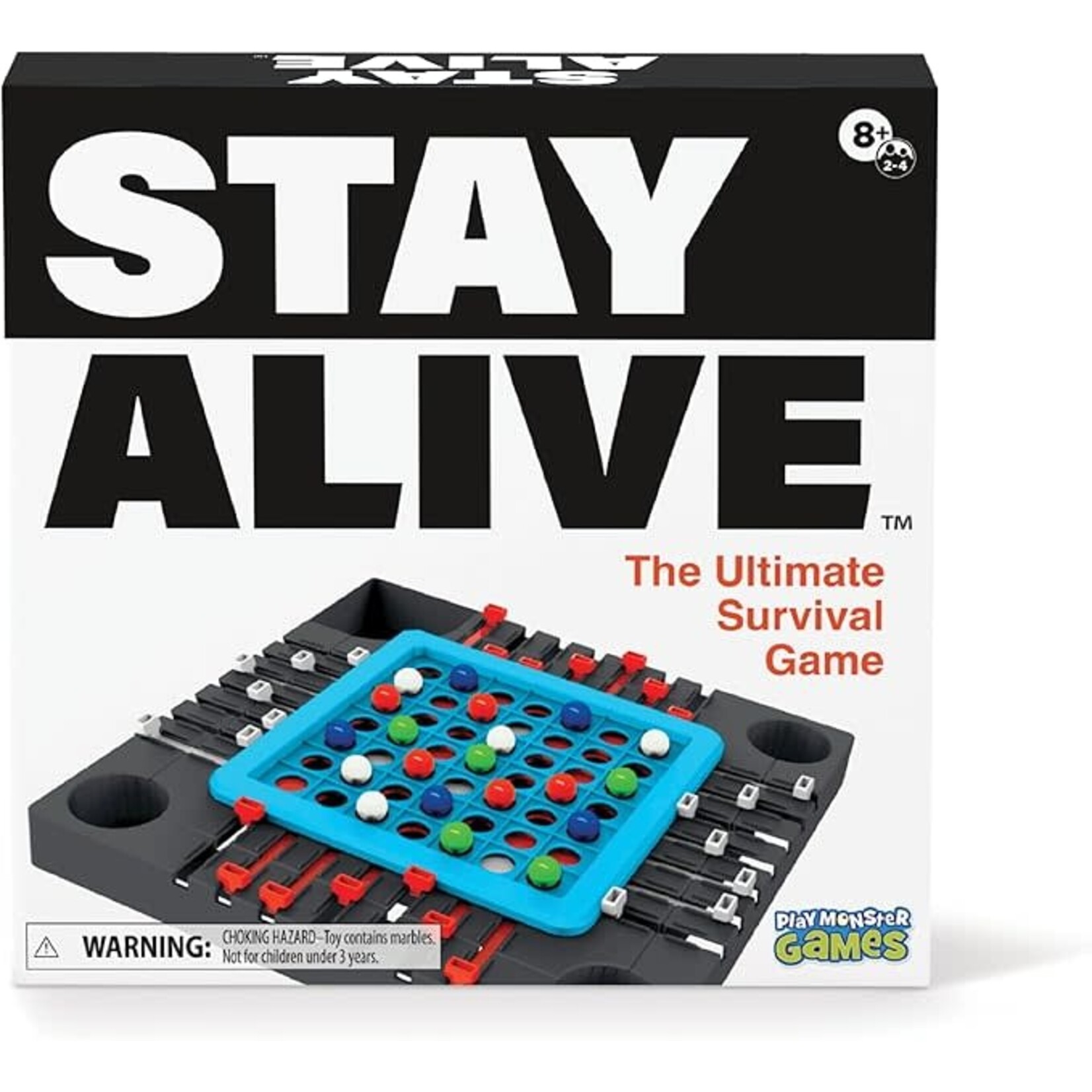 Continuum Games 25125 Stay Alive - Tactile Play Light Family Strategy Game 8+