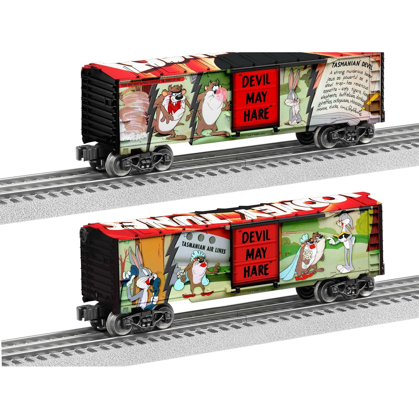 Lionel 2438040 O RTR USA Looney Tunes Boxcar