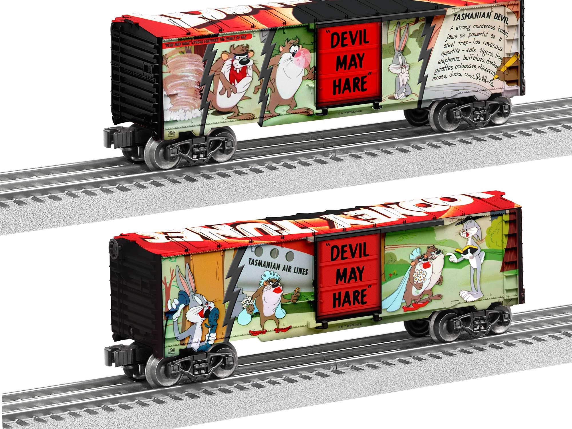 2438040 O RTR USA Looney Tunes Boxcar