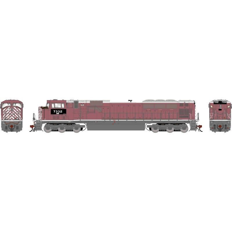 1919 HO SD90MAC Locomotive Primed for Grime NS Ex-CEFX #7332