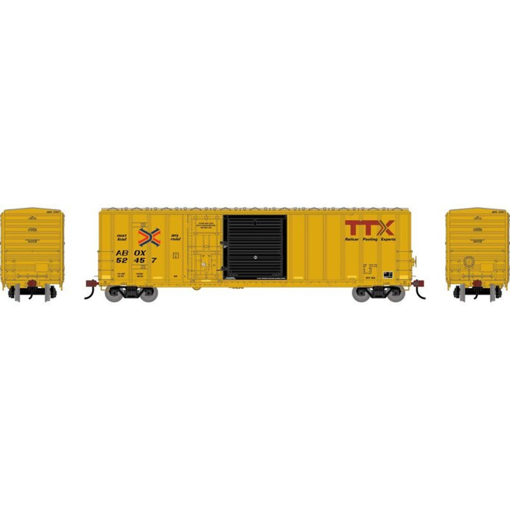 Athearn 2135 HO 50' FMC 5277 Combo Door Box Car Legendary Liveries ABOX #52457