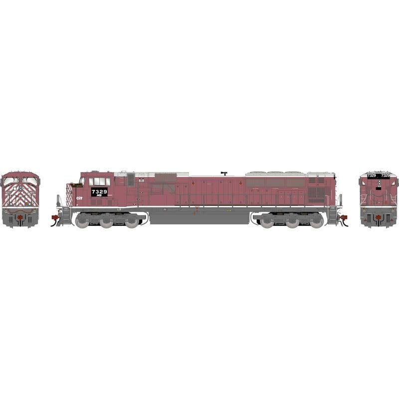 1918 HO SD90MAC Locomotive Primed for Grime NS Ex-CEFX #7329