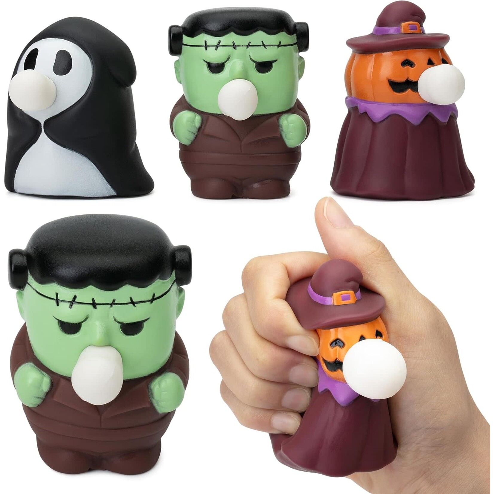 Halloween Figure Bubble Blowing Squishy